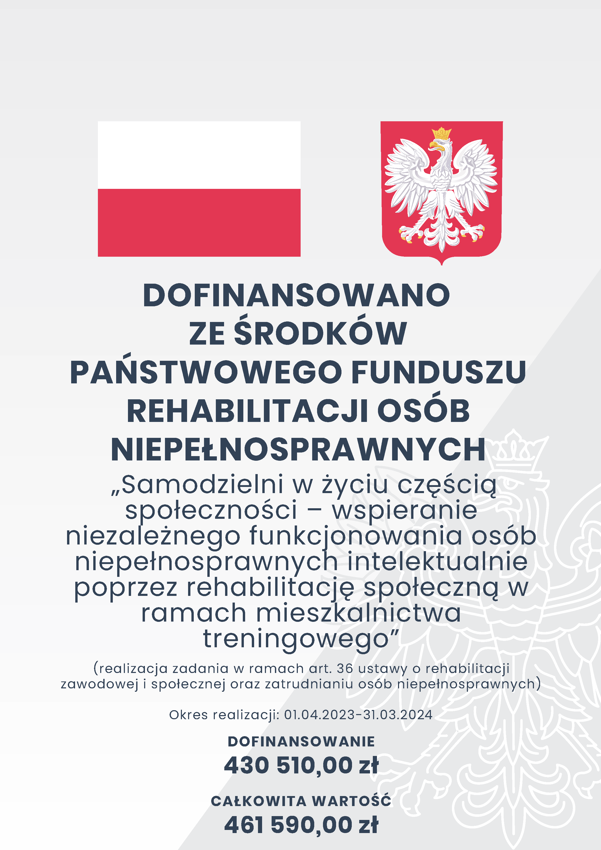 Mieszkanie Treningowe 2023